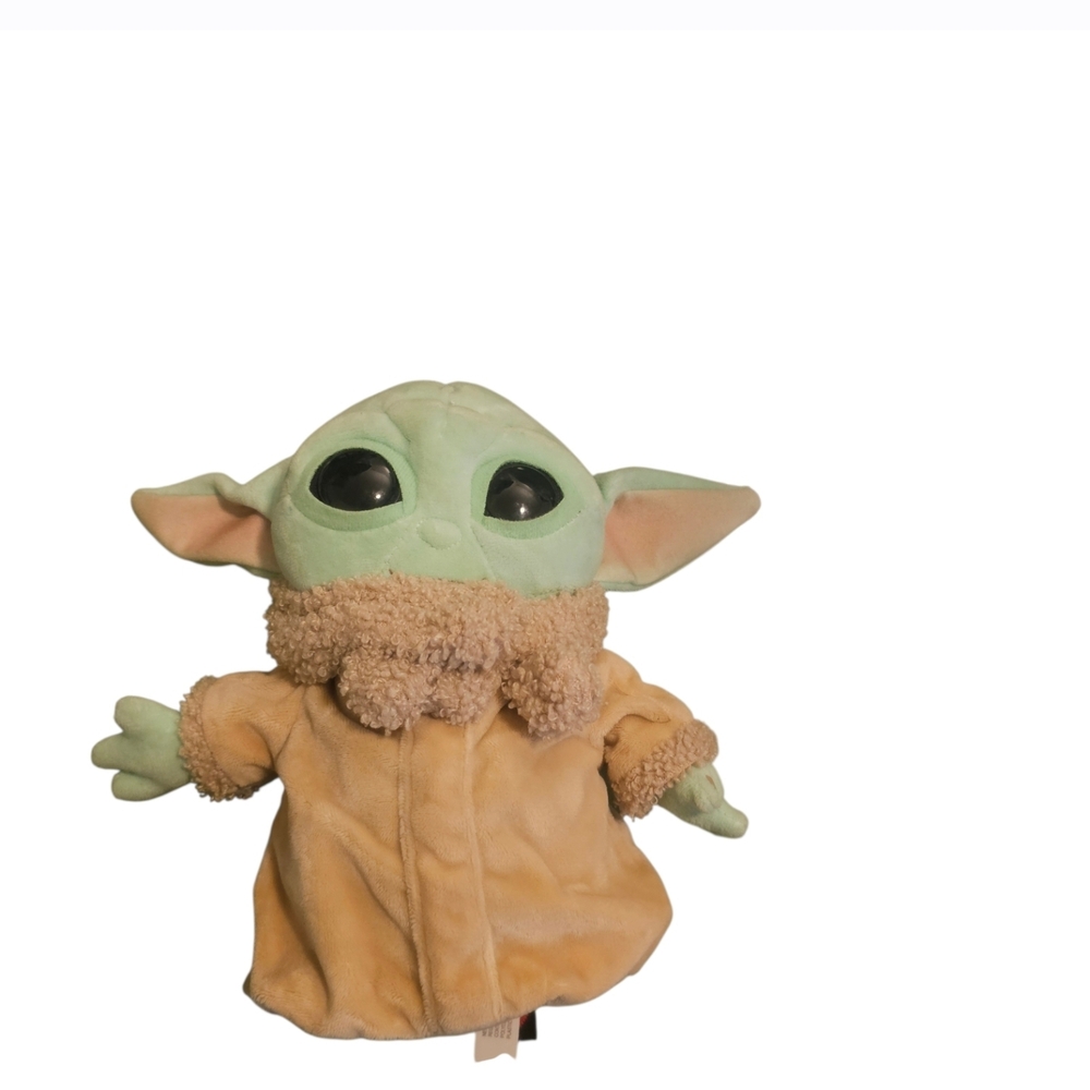 A 2 Pieces Star War Green and Tan Plush Toy Set Mattel - Picture 8 of 9